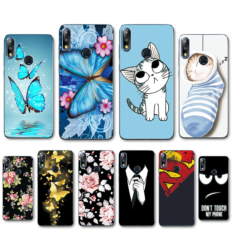 

Various Case For Asus ZB631KL Case Zenfone Max Pro M2 6.3" Case Cover Soft TPU Patterned Case Zenfone Max Pro M2 ZB631KL Coque