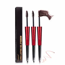 Fexport двойной карандаш для бровей Крем для бровей F6107 Водонепроницаемый без пятен макияж цвет легко цвет опционально