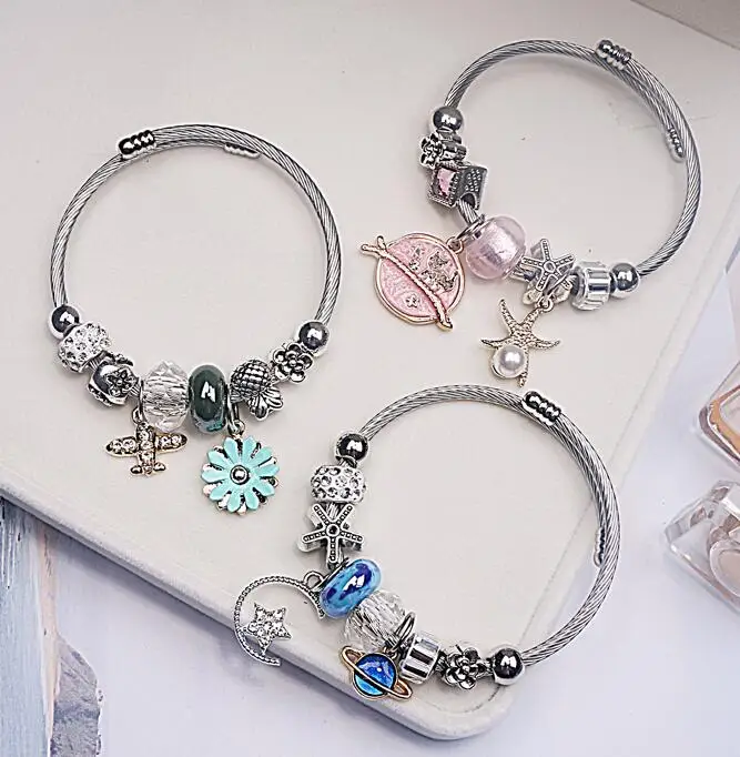

2018 108 5 Female Gift Women Trendy Bracelet New Arrival Creative Design Girls Fashion Bracelet Top Quality