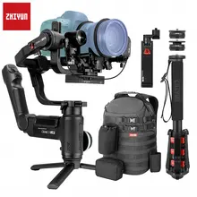Zhiyun Crane 3 LAB 3 Axis ручной карданный стабилизатор для DSLR камер 1080P Full HD Беспроводная передача изображения для sony Canon