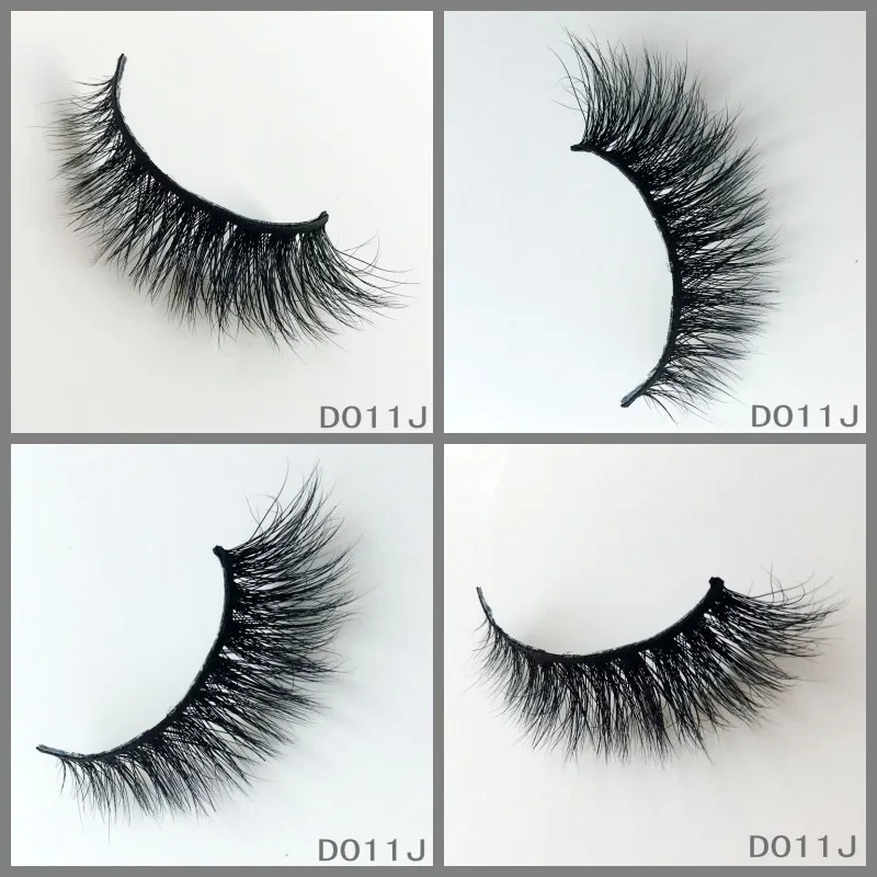 Frete Grátis - Lote Cílios Vison Naturais Pestanas Falsas Falso Eye Lashes Maquiagem Longo 3d Extensão Ups 300 Par 13 UPS Frete Grátis 300 par lote Cílios