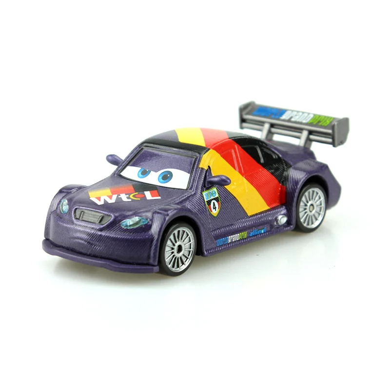Disney Pixar Автомобили 15 видов стилей Молния Маккуин Джексон Storm Рамирес 1:55 Diecast металлического сплава Модель игрушечных автомобилей подарков для детей