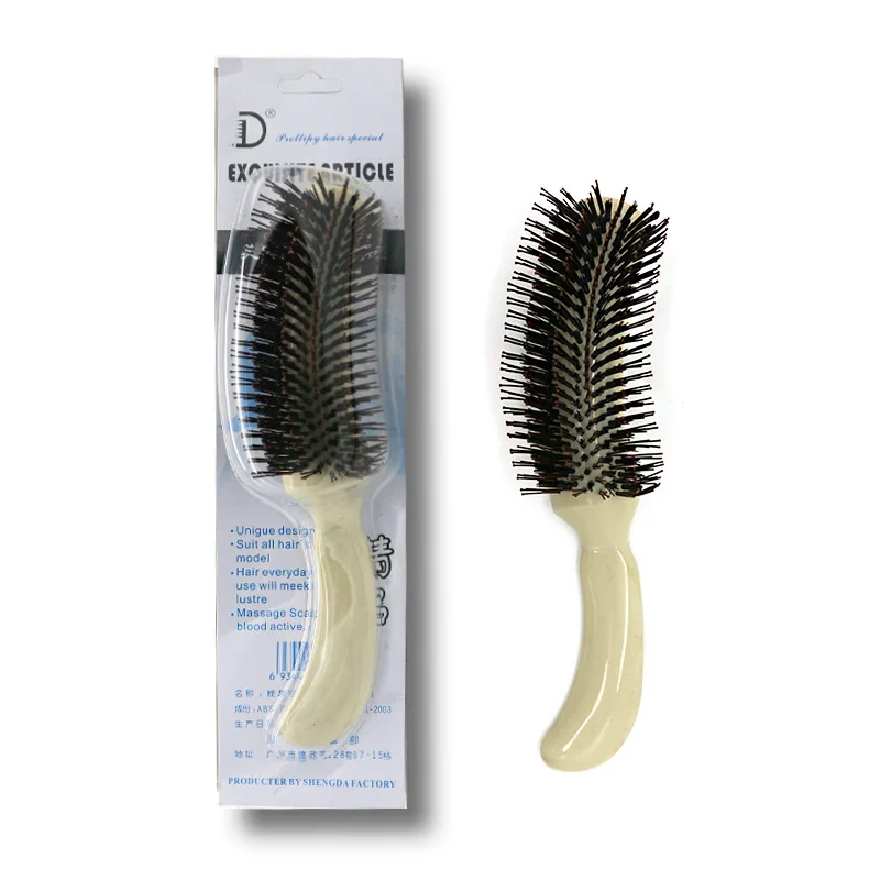 2017 New Hair Comb Detangling Handle Shower Hair Brush Bridal Comb Wedding Care Styling Hairdressing Scalp Massage Comb Tools (2)