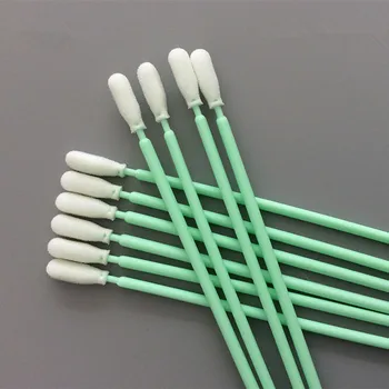 

FREE SHIPPING - 500 pcs foam Flexiswabs with long handle , Sensor Cleaning Swab long for printer parts cleaning or other clean
