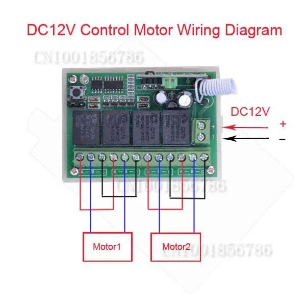 Dc 12v 10a 2 4ch Channel Rf Wireless Remote Control Switch