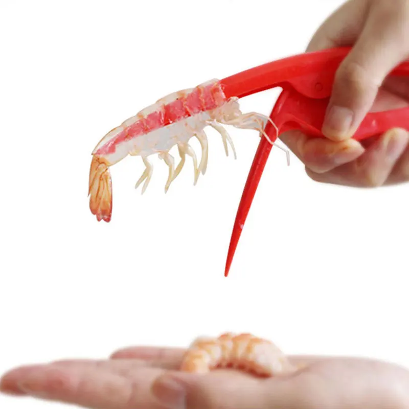 

1Pc Kitchen Creative Seafood Practical Prawn Remover Shrimp Peeler Prawn Cutter New Shell Remover Practical Plier Lobster Tool