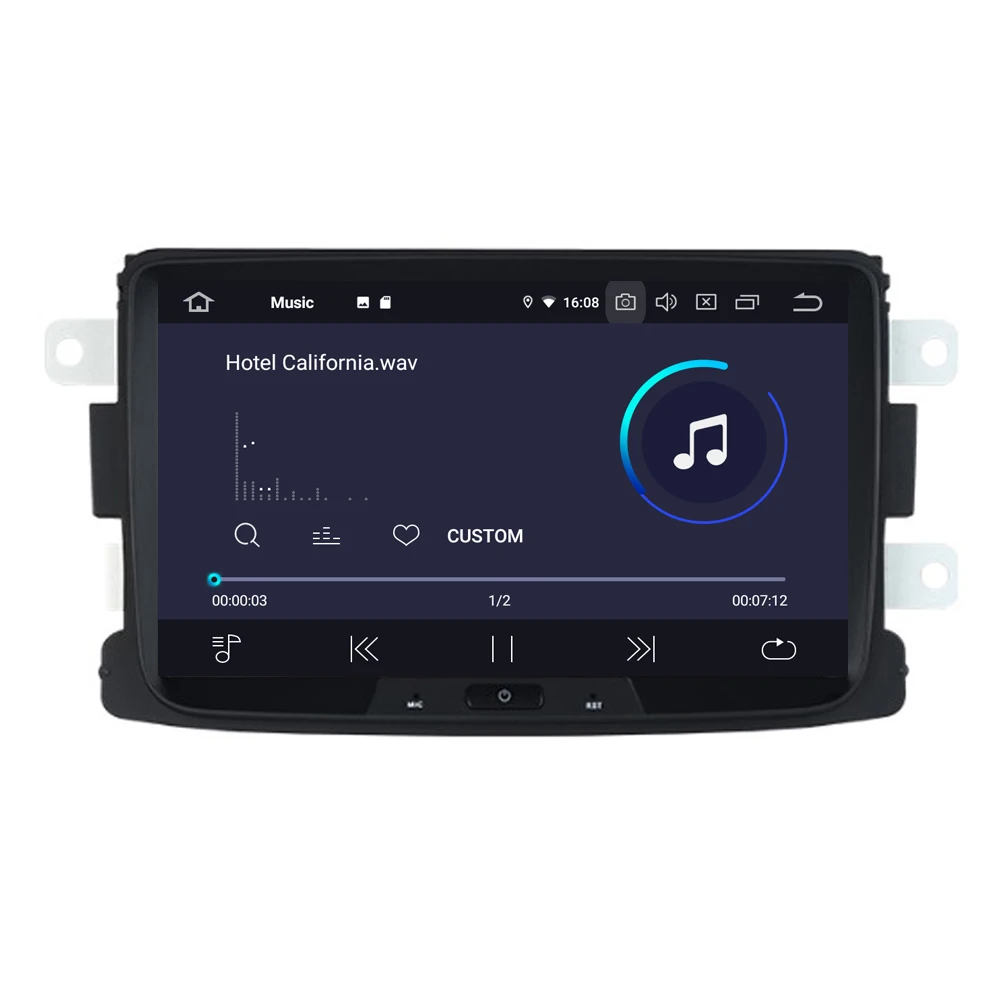 Flash Deal For Renault Dokker Dacia Duster Logan Sandero Android 9.0 Car Radio GPS Navigation Sat Navi Central Multimedia Head Unit 2