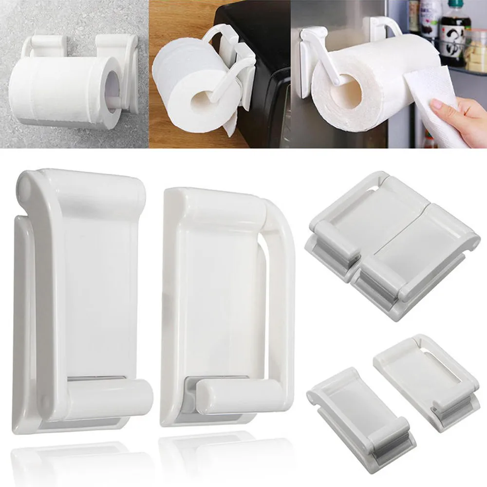 Magnetic Paper Towel Bathroom Hold Holders Kitchen Paper ...