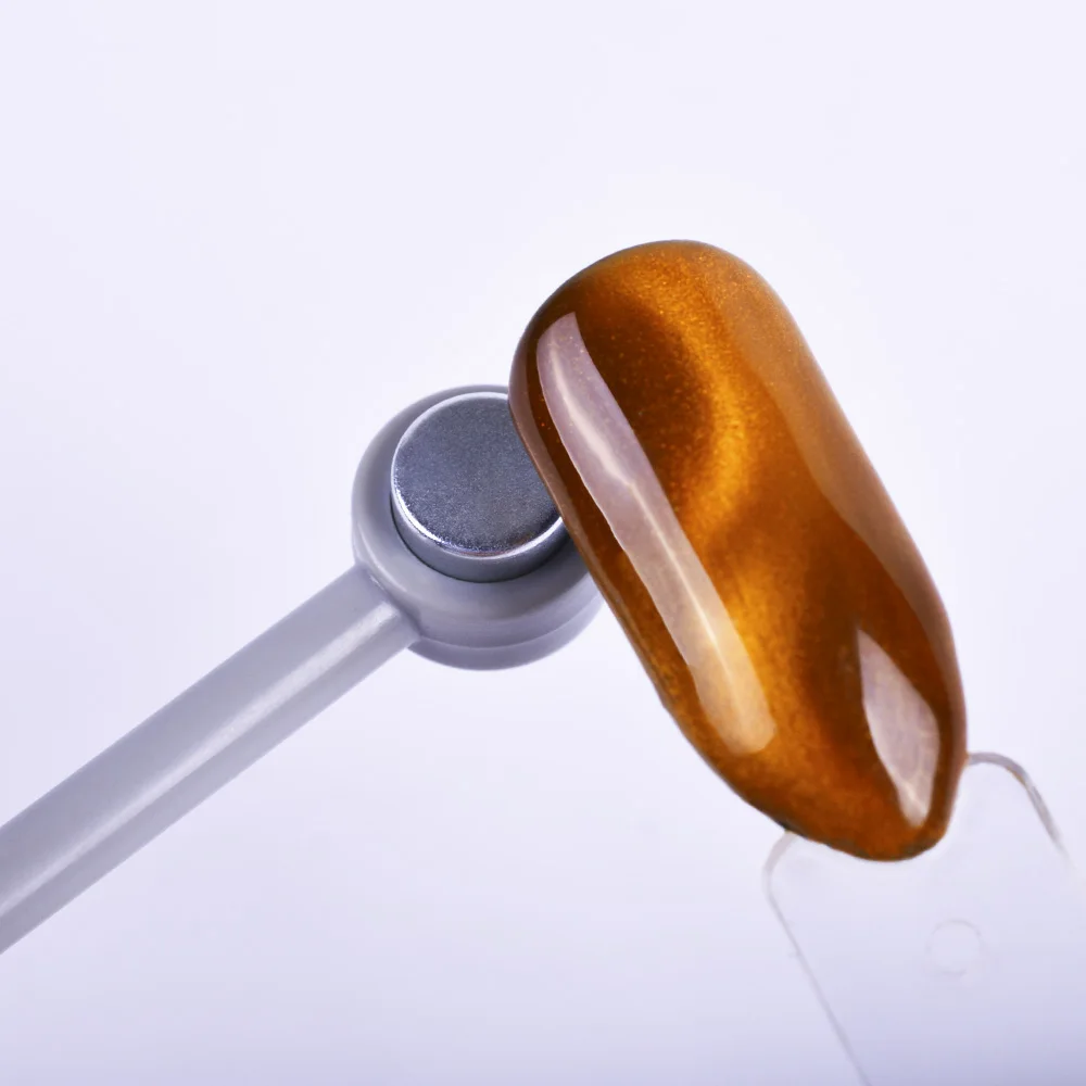 1 шт. двойной головкой кошачий глаз гель магнитная палочка изогнутой линии полосы 3D дизайн для гель для полировки ногтей Дизайн ногтей Декор Магнитная инструменты LA035