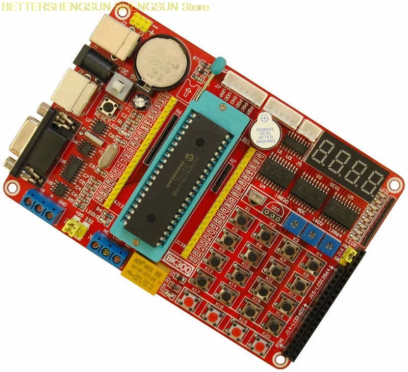 PIC Development Board Single Chip Microcomputer Learning PIC16F877A Experimental | Автомобили и мотоциклы