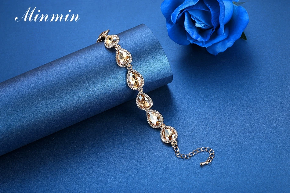 Minmin серебряный цвет наборы свадебных ювелирных изделий Длинные серьги с браслетом для женщин Свадебные аксессуары африканские бусы EH070+ SL051