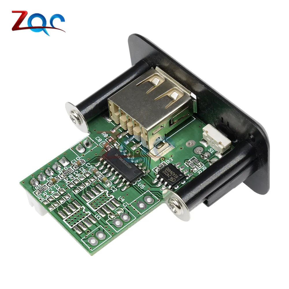 Автомобильный мини MP3 декодер 5 В/12 В плата USB TF U Disk Reader mp3 плеер усилитель для