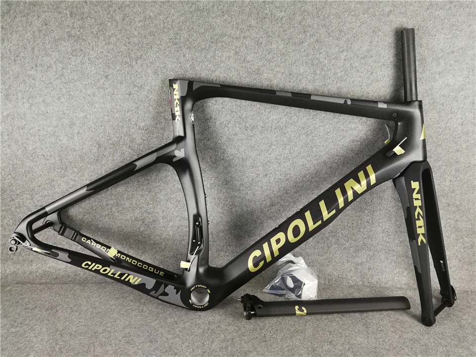 Дисковый тормоз серый Камуфляжный диск Cipollini NK1K матовый углеродная дорожная рама