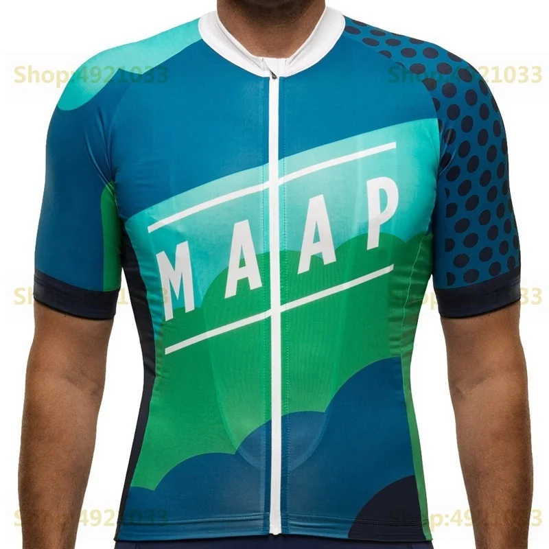 Классическая гоночная одежда MAAP Team в старом стиле, велосипедная майка MTB cyclist с коротким рукавом, рубашка для горного велосипеда с защитой от пота, быстросохнущая одежда - Цвет: 7