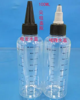 

PET100ML empty bottle with twist cap,clear bottle for engine oil