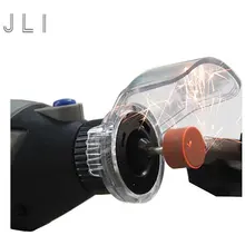 JLI обеспечение безопасности и огнестойкость защитный чехол для ПК электрическая шлифовальная машина прозрачная крышка Щит поворотное приспособление инструмент