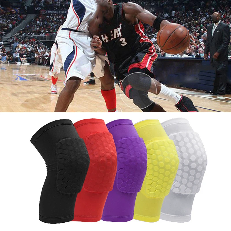 New 1pc Crashproof Antislip Basketball Leg Knee Guard Pad