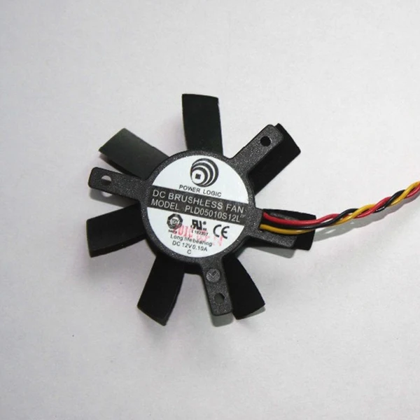 

1 Pcs 45MM PLD05010S12L DC 12V 0.10A Cooling Fan For MSI N440GT Graphics Video Card GT440 GT430