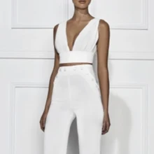 Новые модные пикантные укороченный Белый Топы для женщин