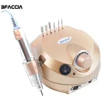Bfaccia профессиональная электрическая дрель для ногтей Маникюрный педикюр набор инструментов полирование шлифование глазировочная машина для гель-лака