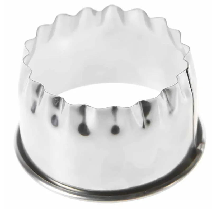 3PCS 403 Stainless Steel Dumpling Mold Round Biscuit Product Selling Point Kitchen Accessories Silver Round Molds 40MR0401
