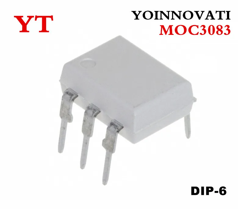 

50 шт. MOC3083 3083 анод TRIAC 800V