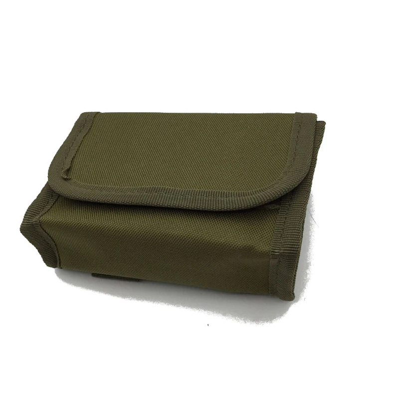 Охота тактический molle талии сумка боеприпасов сумка airsoft 10 отверстие патронташ сумка Военная Оборудование Для Пистолет Аксессуары - Цвет: Army Green