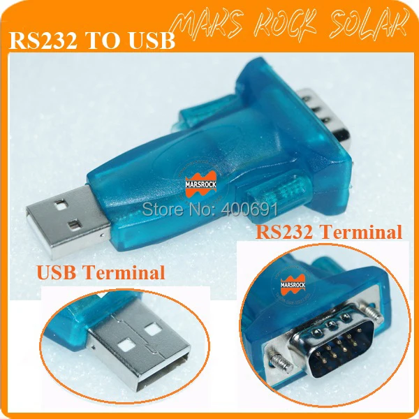 

RS232 to USB transfer for WVC series modem connection to PC