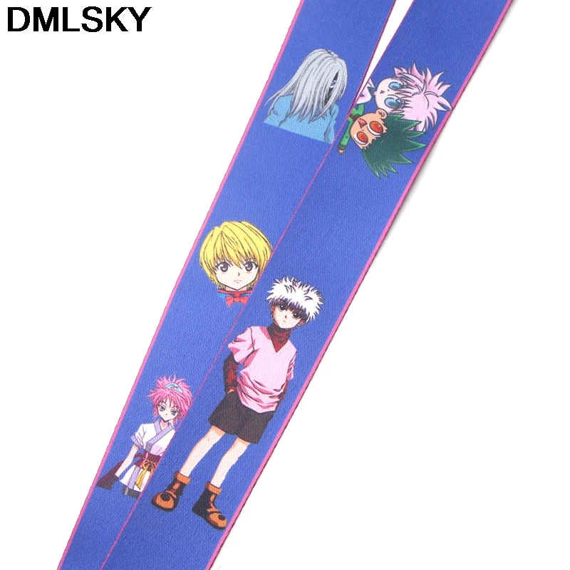 DMLSKY HUNTERxHUNTER аниме шнурок значок ID шнурки/веревка для телефона/брелок ключей шеи