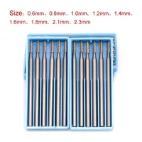 נתב bit ווד כלים 6pcs סגסוגת טונגסטן פלדת זית חריטת אמבר סכין גילוף נתב ניגרים מיל סוף Bit ווד כלים גַיֶצֶת XieY (4)