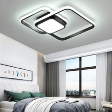 LICAN спальня гостиная потолочные светильники современный светодиодный lampe plafond avize современные светодиодные потолочные лампы с пультом дистанционного управления