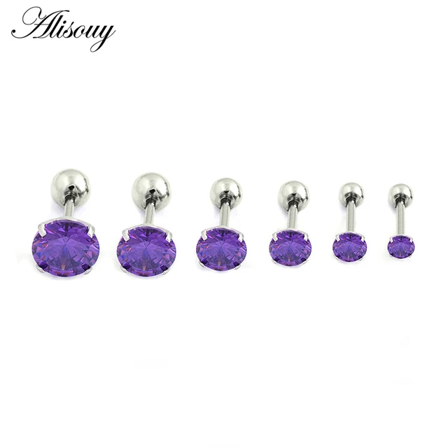 Silver-Purple 4prong