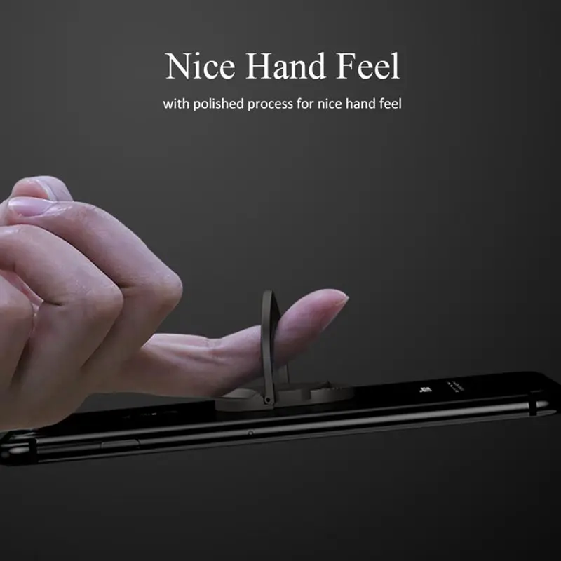 Держатель для мобильного телефона IPAKY для iPhone X 8 для samsung Xiaomi металлическое кольцо на палец из сплава держатель подставка Магнитный автомобильный держатель