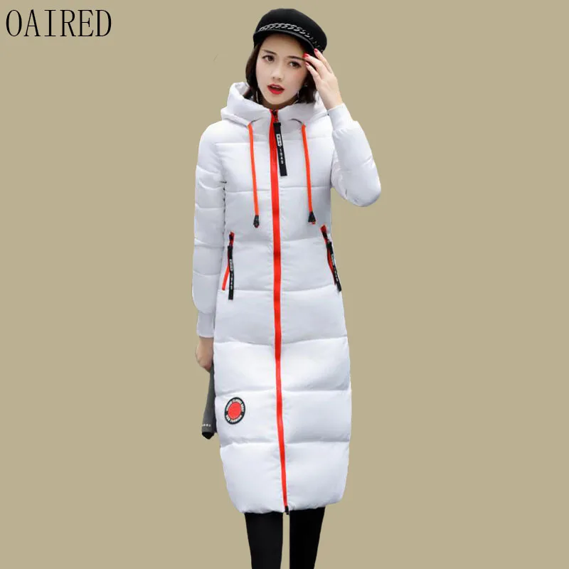 

Winter Pakra Women Pakras 2019 New Winter Coat Women Jackets Long Slim Thickening Warm Wadded Jacket Female Outerwear Black