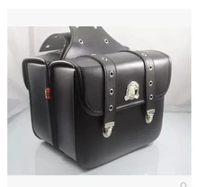 Free shipping motorcycle side bag motorcycle bag Bag modified cars cruising the side boxes Knights motorcycle saddle bag package