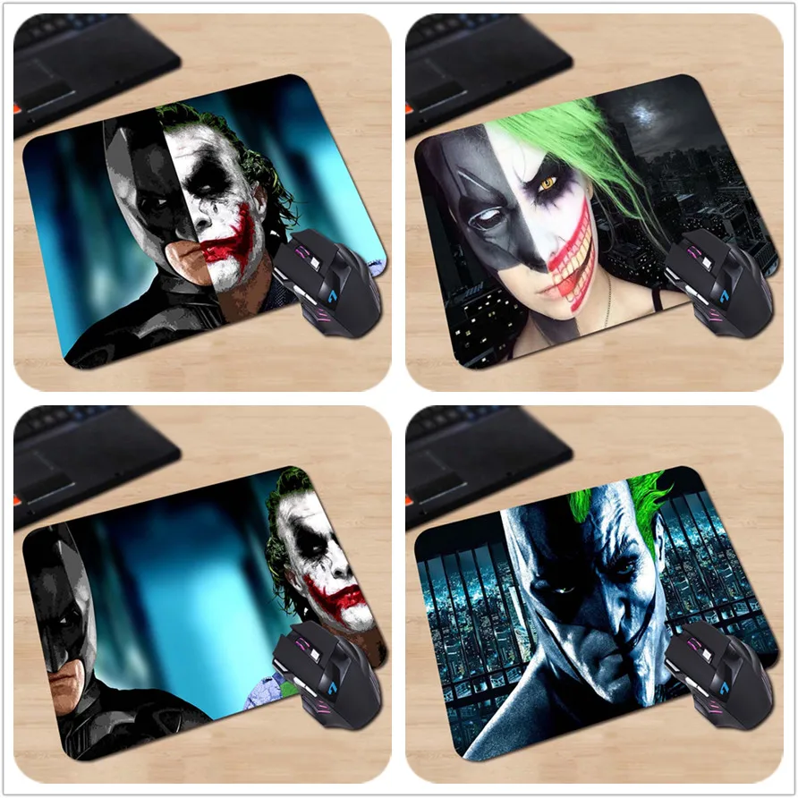 

Babaite Print Gaming Mousepads New Anti-Slip PC Laptop Cool High Quality Anime Cartoon Half Batman Joker Face Mouse Pads