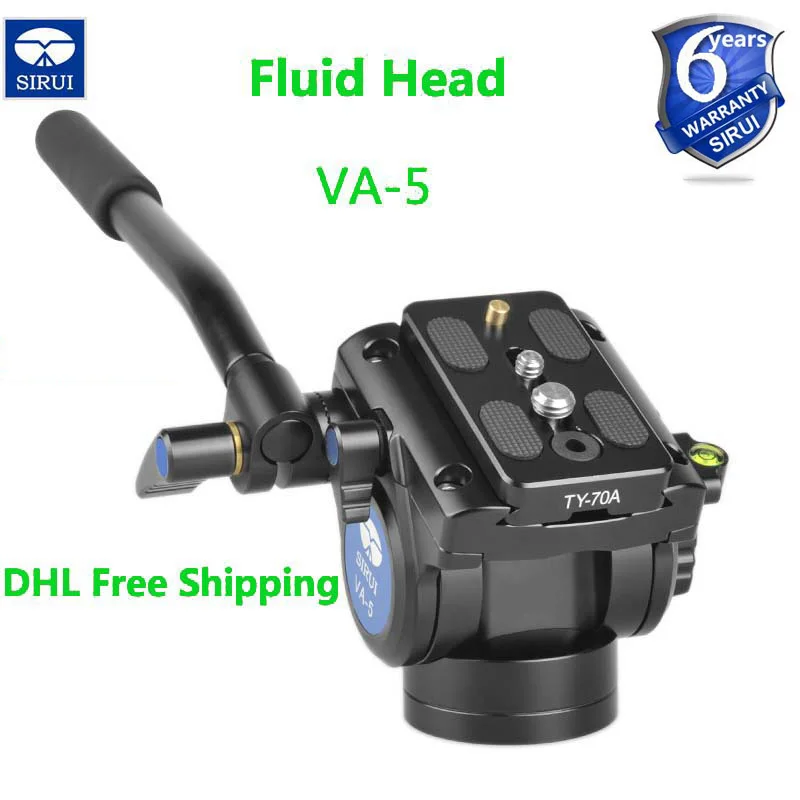 

Sirui Base Tripod Head For Professional Digital Camera Canon Nikon Unipod Monopod Ball Heads 360 Degrees Panning Rotating VA5