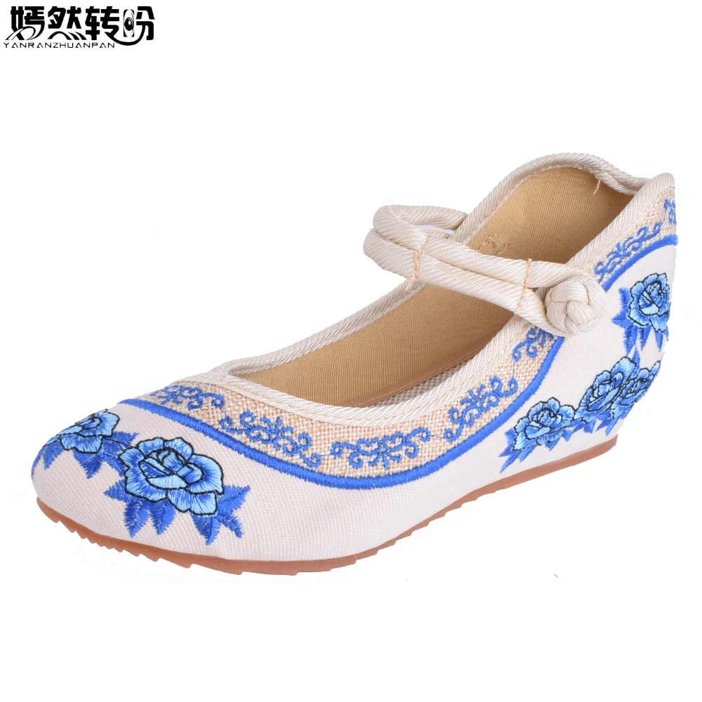 embroidered pointed flats