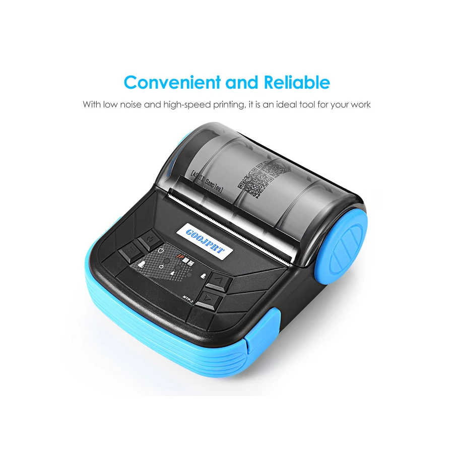 mini thermal printer bluetooth Goojprt Mtp-3 80Mm Bluetooth 2.0 Mini Thermal Printer Exquisite Lightweight Design Portable Receipt Printer For Android Ios Wi best mini portable printer