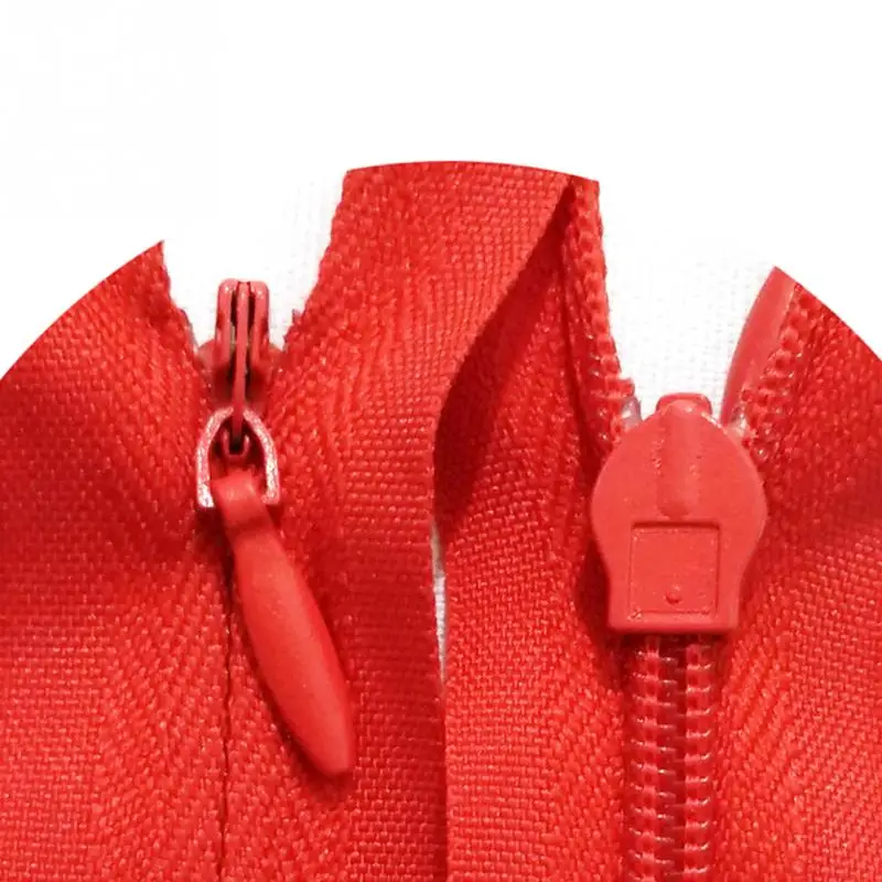 Lot of 10 Zippers Assorted Mix Colors Closed End Invisible Zippers