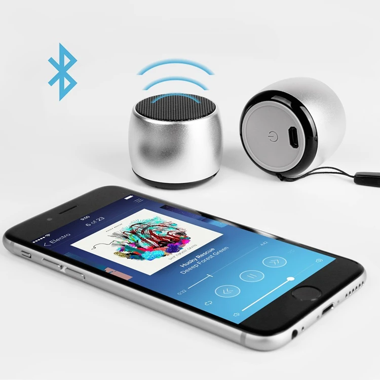 Мини Металл TWS Bluetooth динамик s 2 шт. портативный двойной парный беспроводной динамик 3 Вт* 2 сильный бас аудио стерео для всех мобильных телефонов