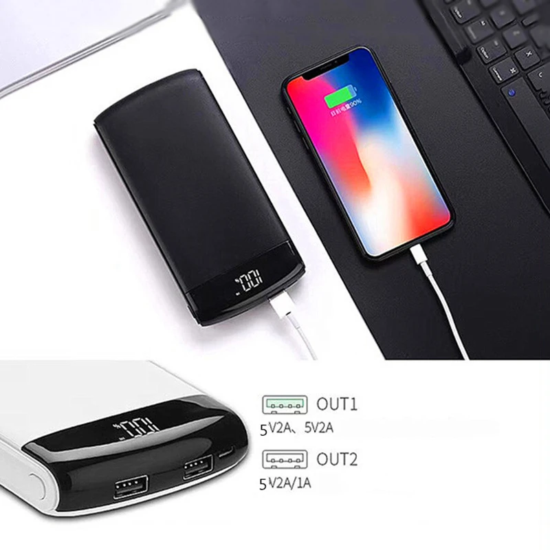 30000 mAh power Bank для xiaomi Redmi портативное зарядное устройство 18650 PoverBank iPhonex 2018 горячая