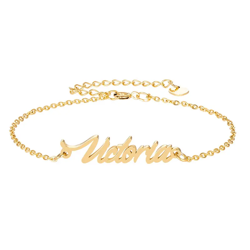 Us 8 49 Gold Bracelet With Name Us 8 49 Gold Bracelet With Name