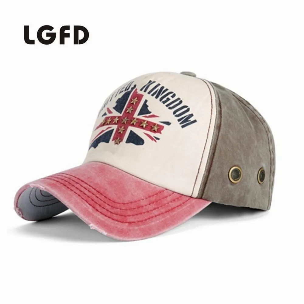 LGFUK12 classic England flag retro union jack adjustable snapbacks