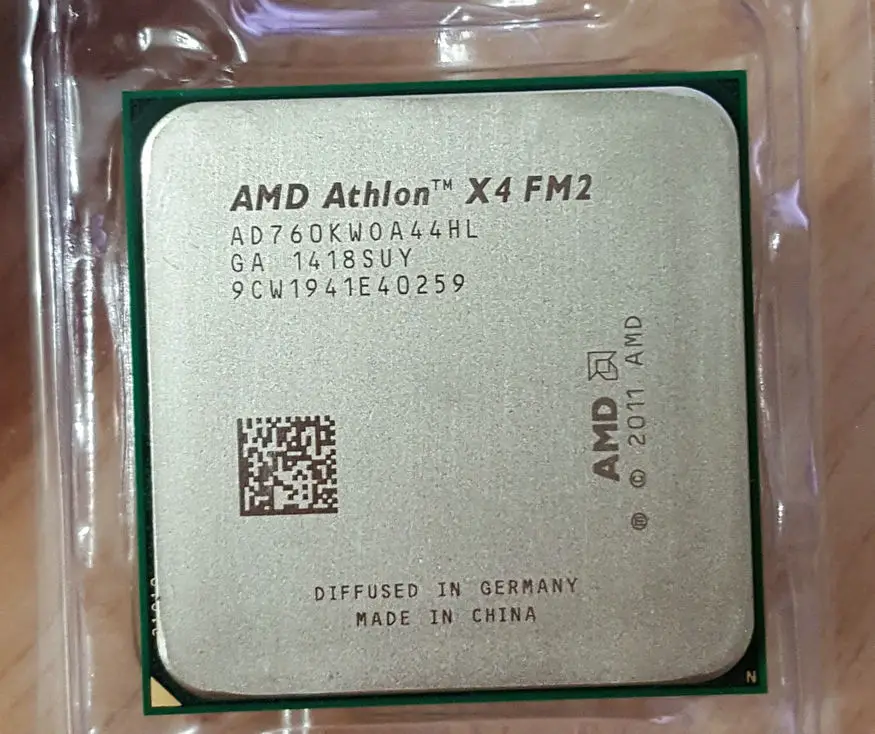 Четырехъядерный процессор AMD X4 760k FM2 3,8 GHz 4MB 100W cpu X4-760k