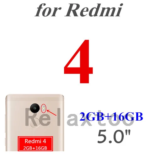 2 шт redmi 4x Защитное стекло для Xiaomi redmi Note 4 4a Pro Закаленное стекло протектор экрана xiomi Red Mi 4 x закаленная пленка - Цвет: For Redmi 4