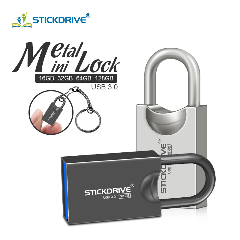 Металлическая Usb флешка мини 128 Гб 64 ГБ 16 8 флеш накопитель 3 0 новая USB на заказ