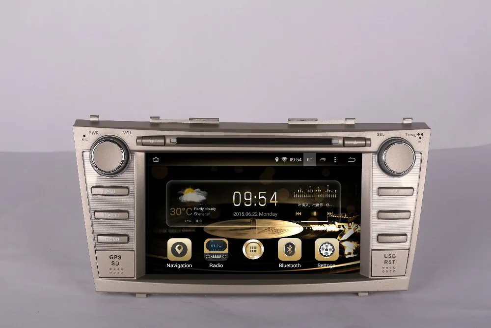 

ROM 16G Quad Core Android 7.1 Fit TOYOTA CAMRY 2007-2011 CAR DVD PLAYER Multimedia Navigation GPS DVD RADIO AUDIO STEREO NAVI