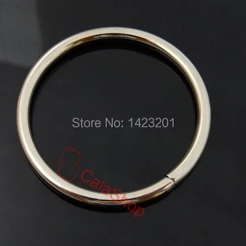 

5 pcs / Lot 3" 75mm Metal O Ring for ribbon Dee Webbing Belt Buckle Bag Non Welded F266 Free Shipping