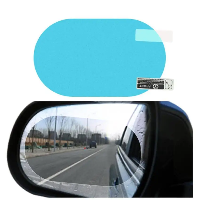 Автомобильный анти водяного тумана Анти-туман непромокаемые автомобиля зеркало заднего вида зеркальная защитная пленка m11 - Цвет: A
